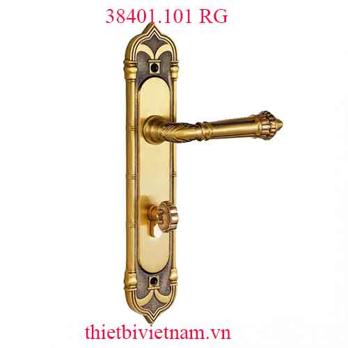 Khóa cửa bằng đồng VICKINI 38401.101 RG dài 307