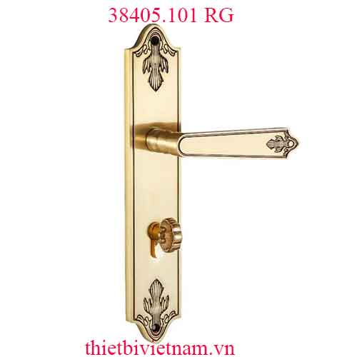 Khóa cửa bằng đồng VICKINI 38405.101 RG dài 298