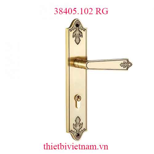 Khóa cửa bằng đồng VICKINI 38405.102 RG dài 298
