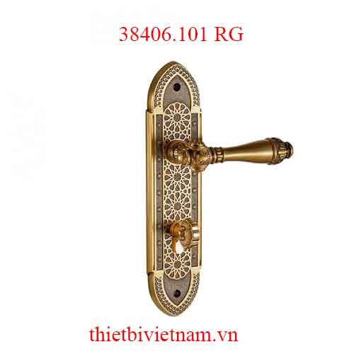 Khóa cửa bằng đồng VICKINI 38406.101 RG dài 282