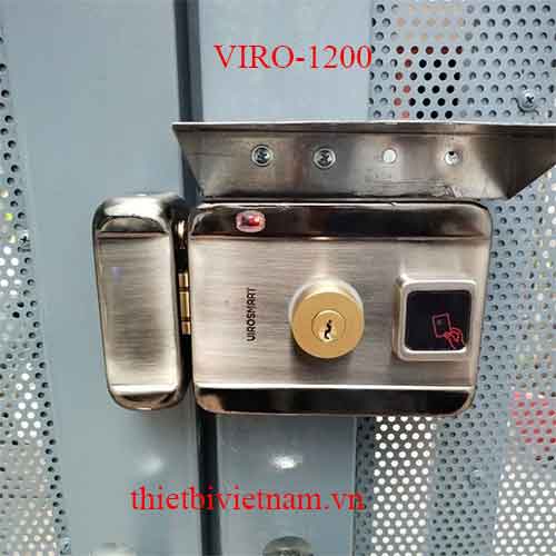 Khóa cửa cổng điện tử VIRO-1200 HK kẽm
