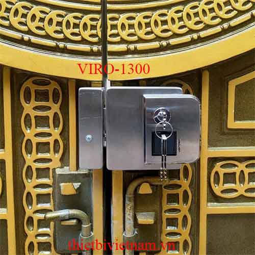 Khóa cửa cổng điện tử VIRO-1300 Inox SUS 304