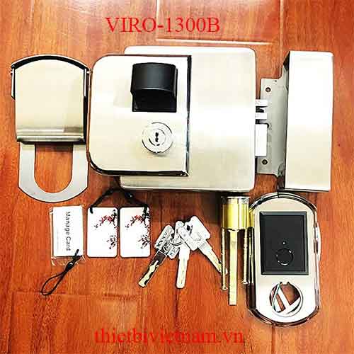 Khóa cửa cổng điện tử VIRO-1300B Inox 304