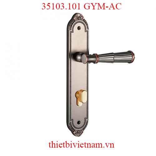 Khóa cửa HK kẽm VICKINI 35103.101 GYM-AC dài 275