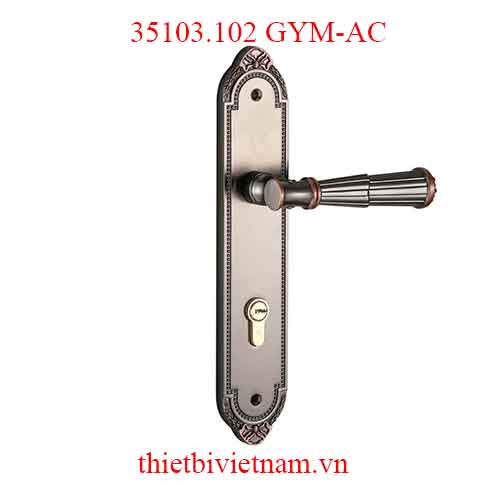 Khóa cửa HK kẽm VICKINI 35103.102 GYM-AC dài 275