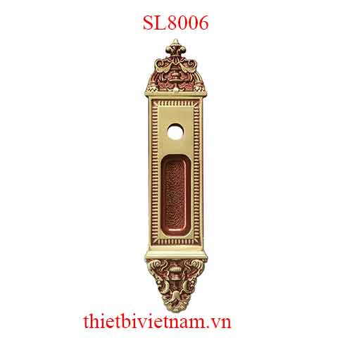 Khóa cửa lùa Slock Thái SL8006 bằng đồng