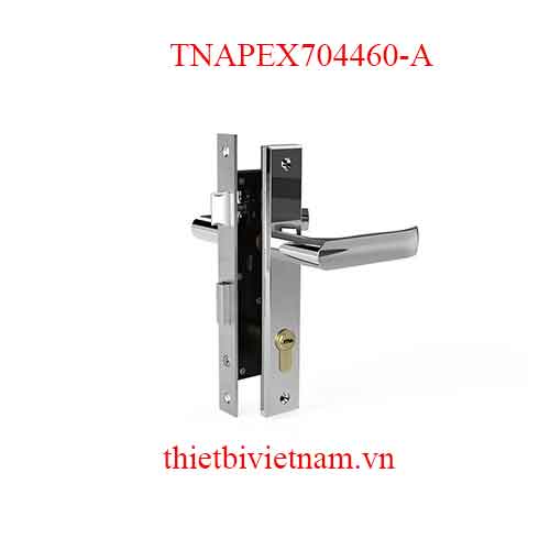 Khóa đơn điểm Huy Hoàng mạ titan bạc TNAPEX704460-A