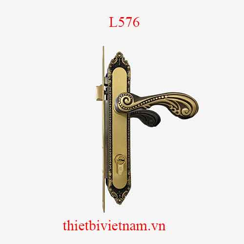 Khóa đơn điểm tay nắm đồng – L576 Sevendays