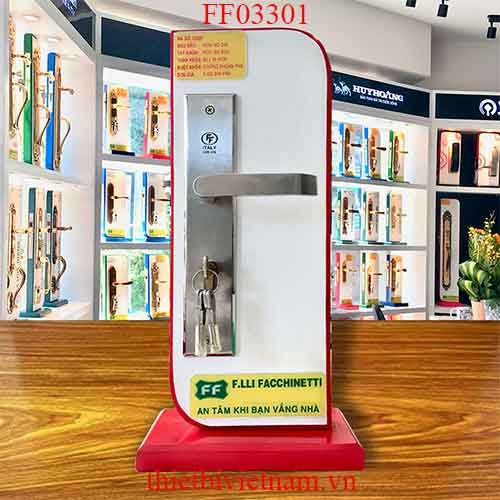 Khóa FF Italia FF03301 inox 316 đúc 10ly dài 300mm
