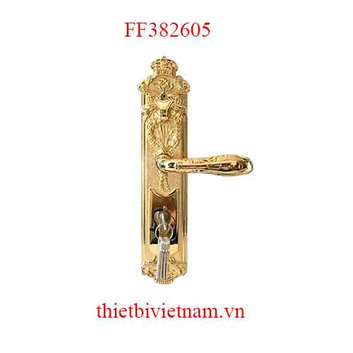 Khóa FF Italia FF382605 PVD GOLD dài 380