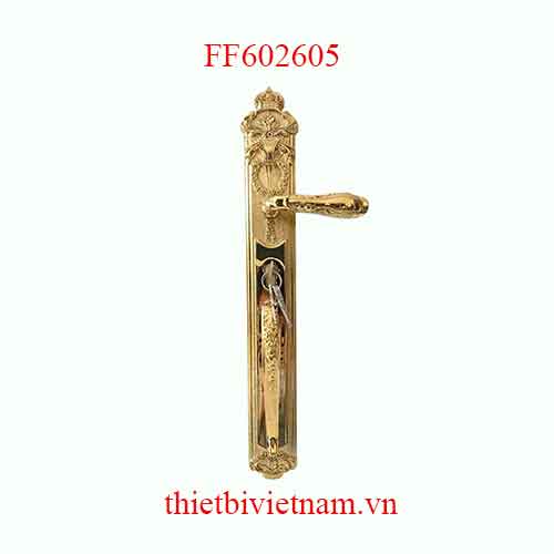 Khóa FF Italia FF602605 PVD GOLD dài 600