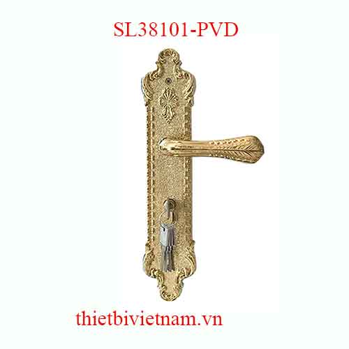 Khóa Slock Thái Lan PVD GOLD dài 360 model SL38101-PVD
