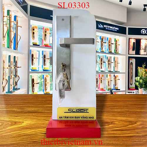 Khóa Slock Thái Lan SL03303 inox 304 đúc 3ly dài 300mm