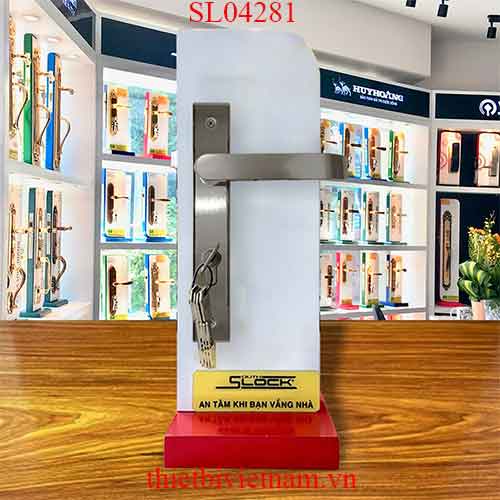 Khóa Slock Thái Lan SL04281 inox 304 dập 1.5ly dài 250mm