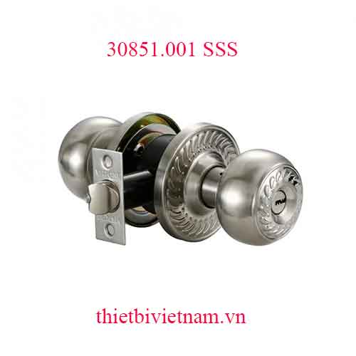 Khóa tay nắm tròn inox 304 có chìa 30851.001 SSS