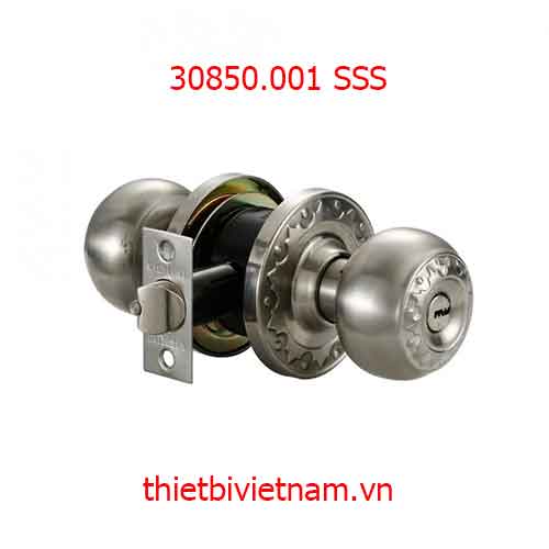 Khóa tay nắm tròn inox 304 có chìa VICKINI 30850.001 SSS