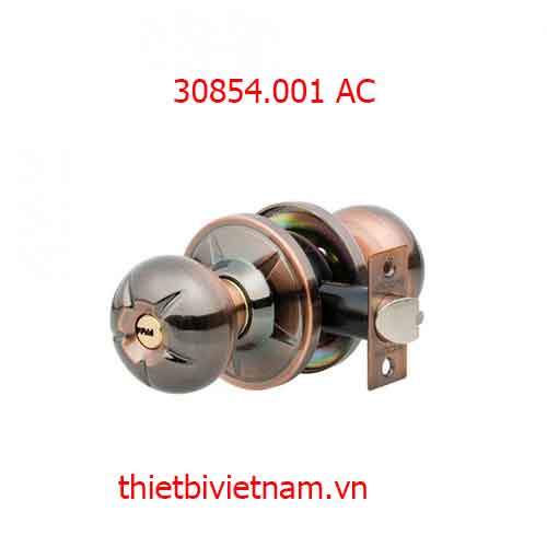Khóa tay nắm tròn inox 304 có chìa VICKINI 30854.001 AC