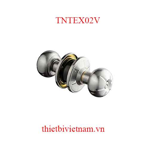 Khóa tay nắm tròn thép + inox 304 không chìa TNTEX02V