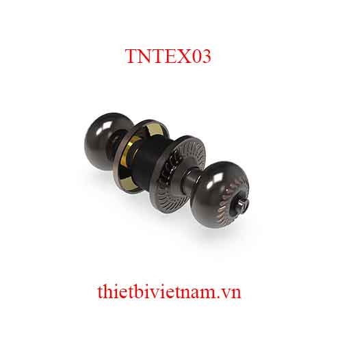 Khóa tay nắm tròn thép và inox 304 có ổ chìa bằng đồng TNTEX03