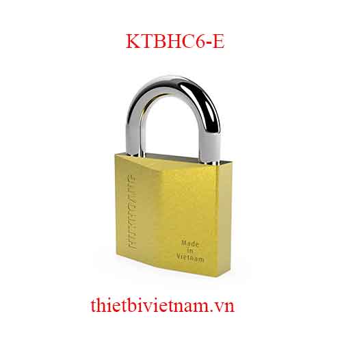 Khóa treo bấm HC 6 Huy Hoàng KTBHC6-E