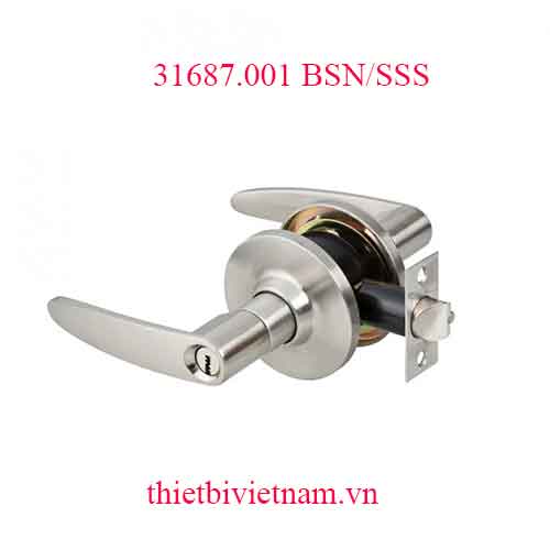 Khóa tròn tay gạt hợp kim kẽm 31687.001 BSN/SSS