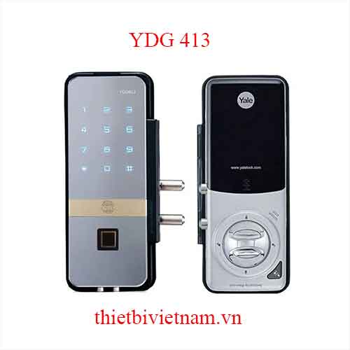 Khóa vân tay cửa kính Yale YDG 413