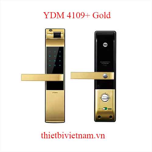 Khóa vân tay Yale YDM 4109+ Gold