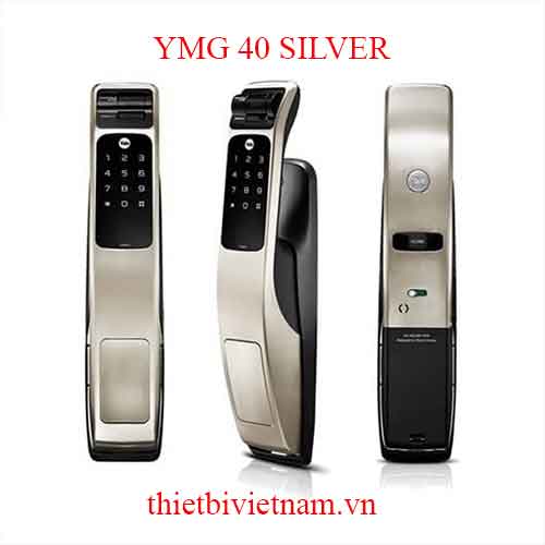Khóa vân tay Yale YMG 40 SILVER