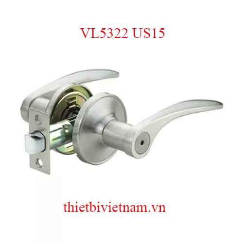 Khóa Yale VL5322 US15 tay hợp kim kẽm không chìa