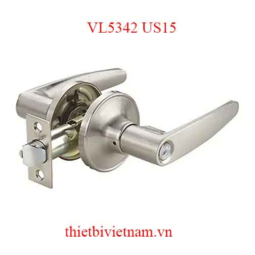 Khóa Yale VL5342 US15 tay hợp kim kẽm không chìa