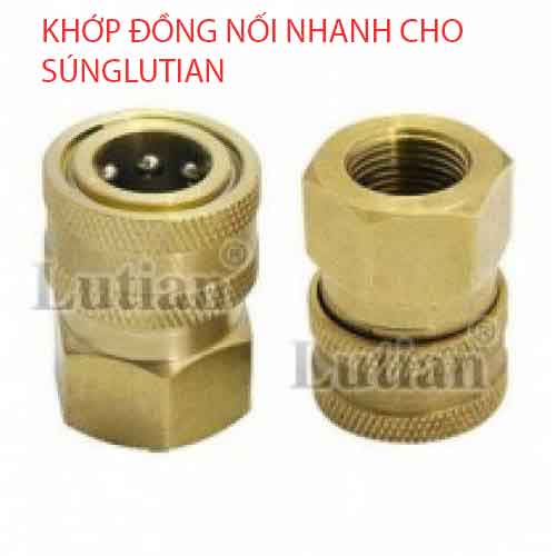 KHỚP ĐỒNG NỐI NHANH CHO SÚNG Lutitan