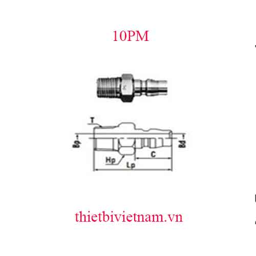 KHỚP NỐI HÃNG NITTO 10PM