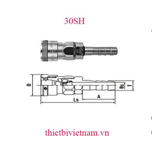 KHỚP NỐI HÃNG NITTO 30SH