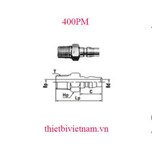 KHỚP NỐI HÃNG NITTO 400PM
