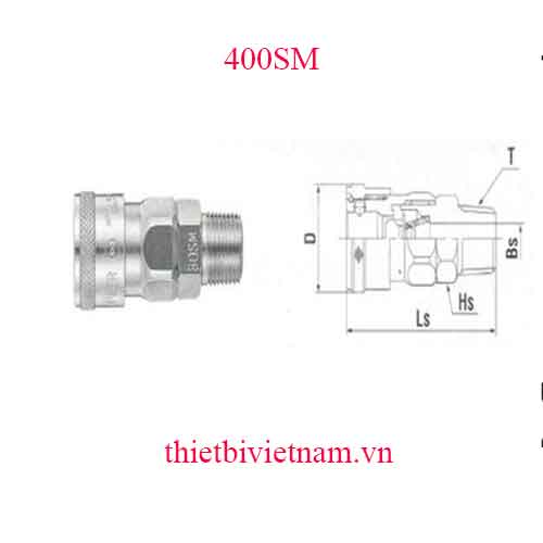 KHỚP NỐI HÃNG NITTO 400SM
