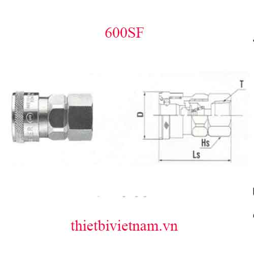 KHỚP NỐI HÃNG NITTO 600SF