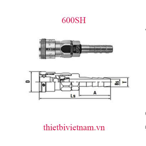 KHỚP NỐI HÃNG NITTO 600SH