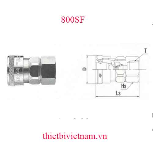 KHỚP NỐI HÃNG NITTO 800SF