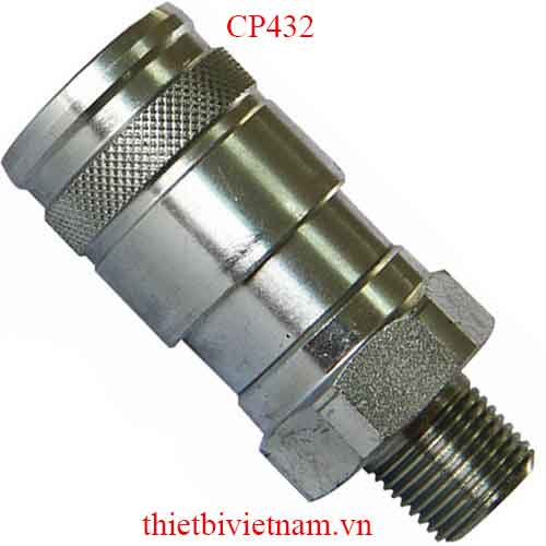 Khớp nối nhanh cho dây thủy lực, đầu cái Powerram CP432