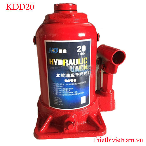 Kích con đội 20 tấn bằng tay KDD20