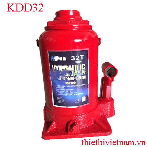 Kích con đội 32 tấn bằng tay KDD32