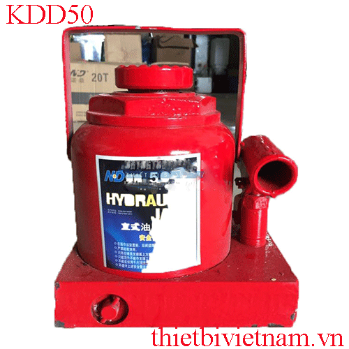 Kích con đội 50 tấn bằng tay KDD50