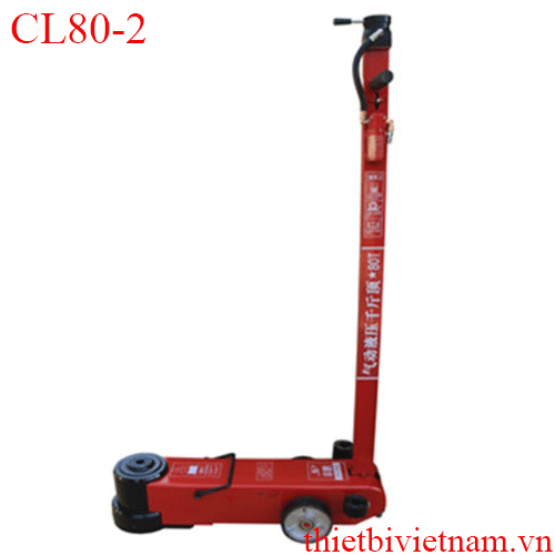 Kích con đội cá sấu 2 tầng 80 tấn CL80-2