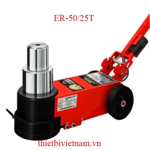 Kích hơi thủy lực dạng cá sấu hãng Shandong ER-50/25T