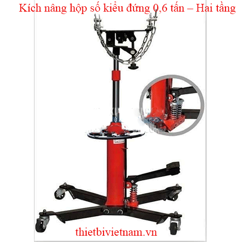 Kích nâng hộp số kiểu đứng 0,6 tấn – Hai tầng MD000