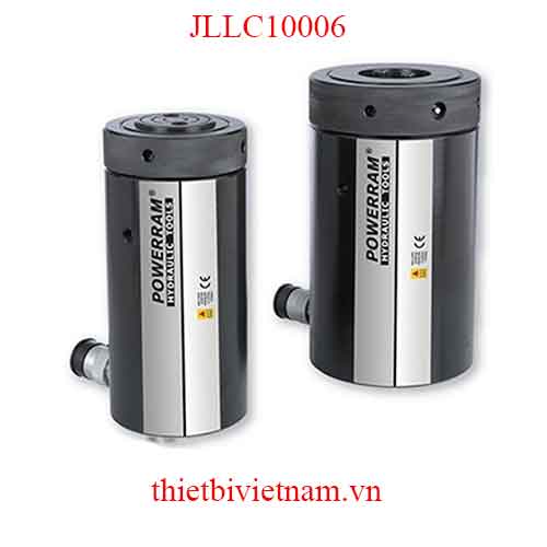 Kích thủy lực 1000 tấn, 1 chiều, hồi về bằng tải hãng Powerram JLLC10006