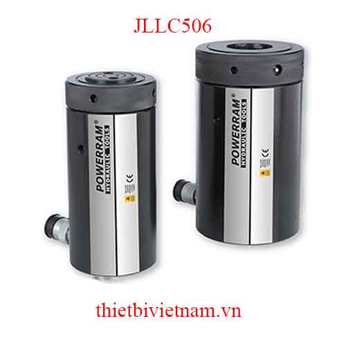 Kích thủy lực 50 tấn, 1 chiều, hồi về bằng tải hãng Powerram JLLC506