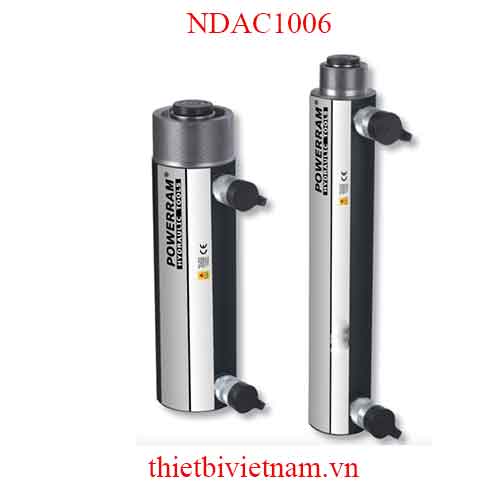Kích thủy lực hai chiều, tải trọng 100 tấn hãng Powerram NDAC1006
