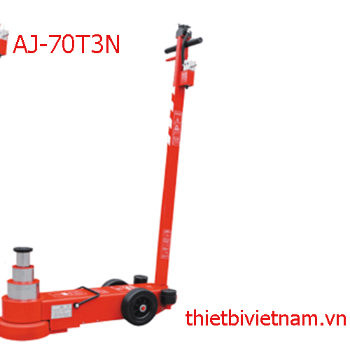 KÍCH THỦY LỰC KHÍ NÉN CÓ BÁNH XE ĐẨY TDL AJ-70T3N