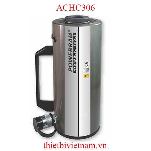 Kích xylanh thủy lực vỏ nhôm 30 tấn, 1 chiều hãng Powerram ACHC306